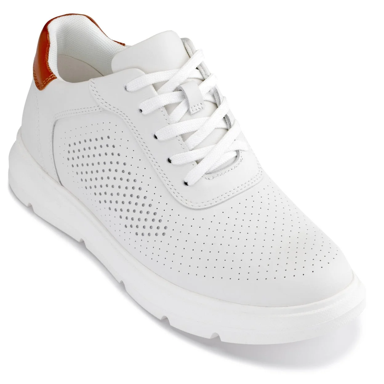 Versatile CALTO - J1581 - 2.6 Inches Taller White - Lightweight Casual Walkers Official