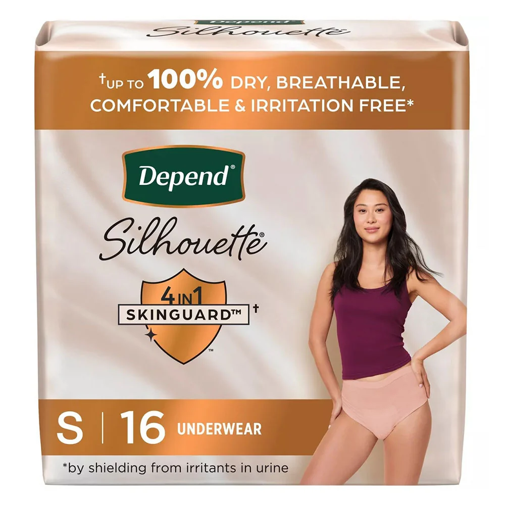 Selected Depend Silhouette Incontinence and Postpartum Underwear for Women 16 Ea Trusted