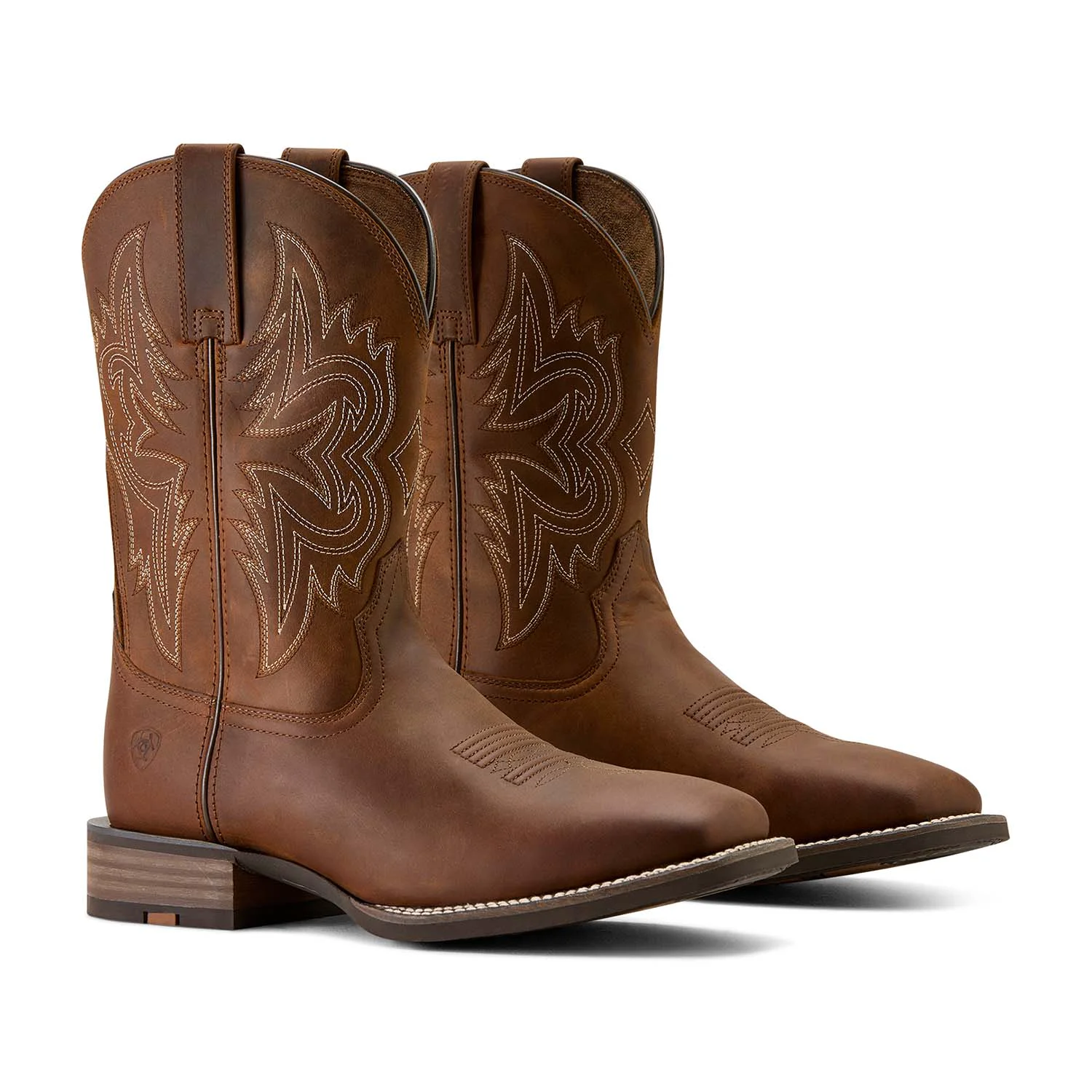Smooth Ariat Mens Western Big Rig Wide Square Toe Cowboy Boot – Comfortable Durable Leather Work Boot Effective