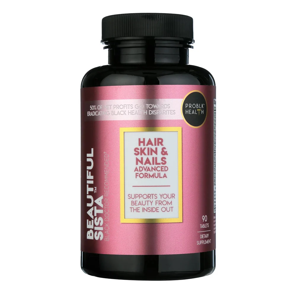 Contemporary ProBlk Health Beautiful Sista Vitamin Supplement Tablets 90 Ea Healthy