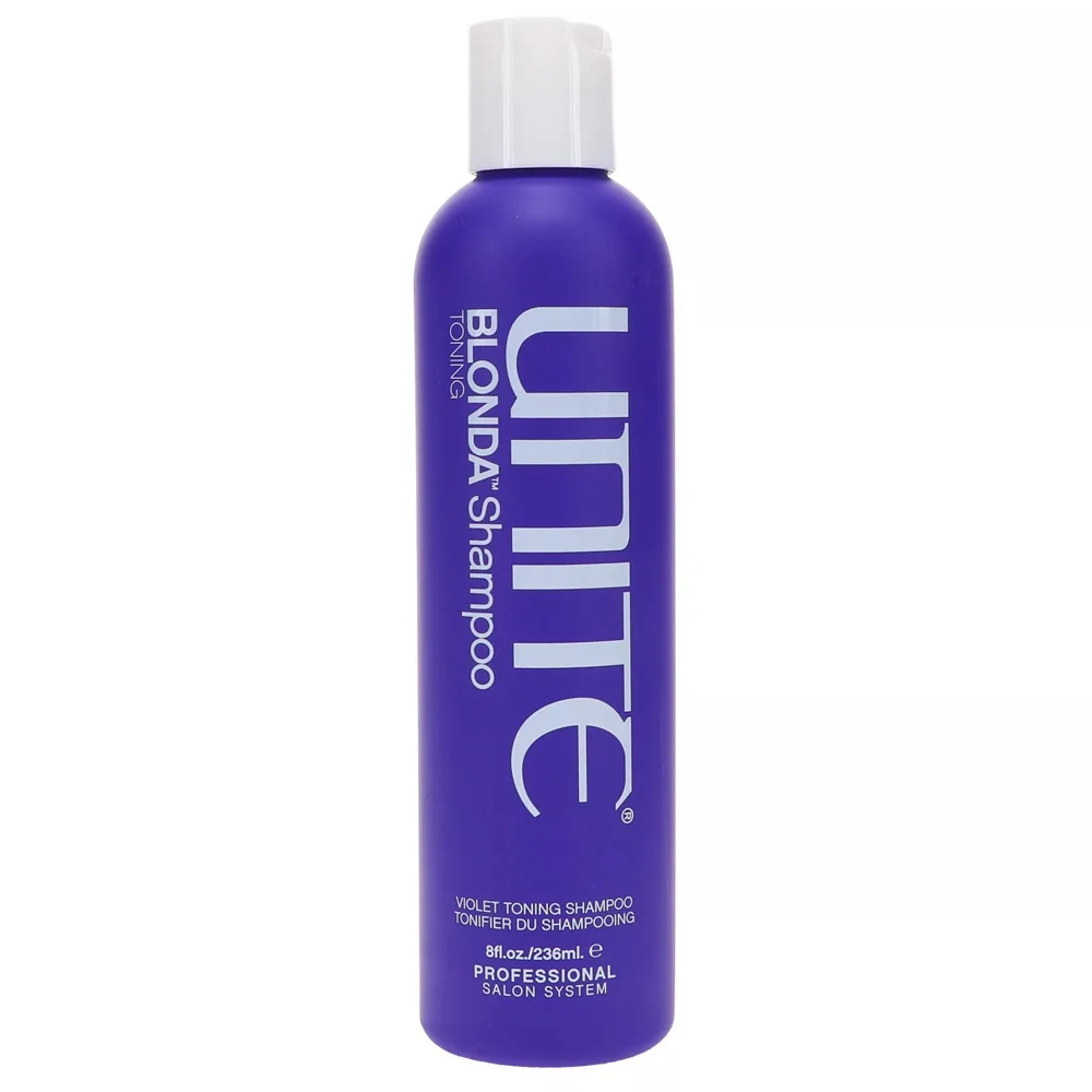 Breathable Unite Hair Blonda Shampoo Tone Brighten 8 Oz Professional