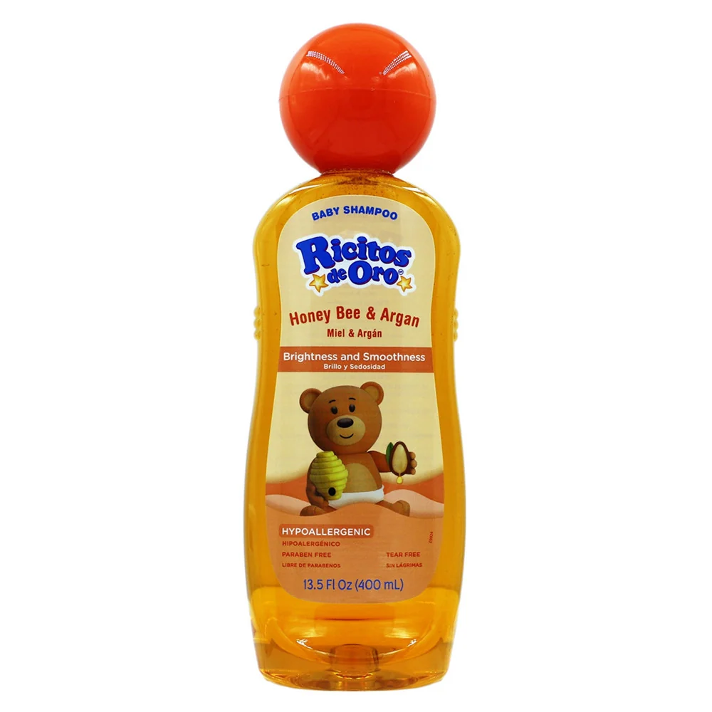 World-Class Ricitos De Oro Baby Shampoo Honey Bee and Argan 13.5 Oz Proven