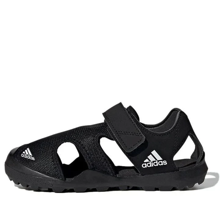Healthy adidas Captain Toey K Hook and Loop Kids' Sandals — Black Selected