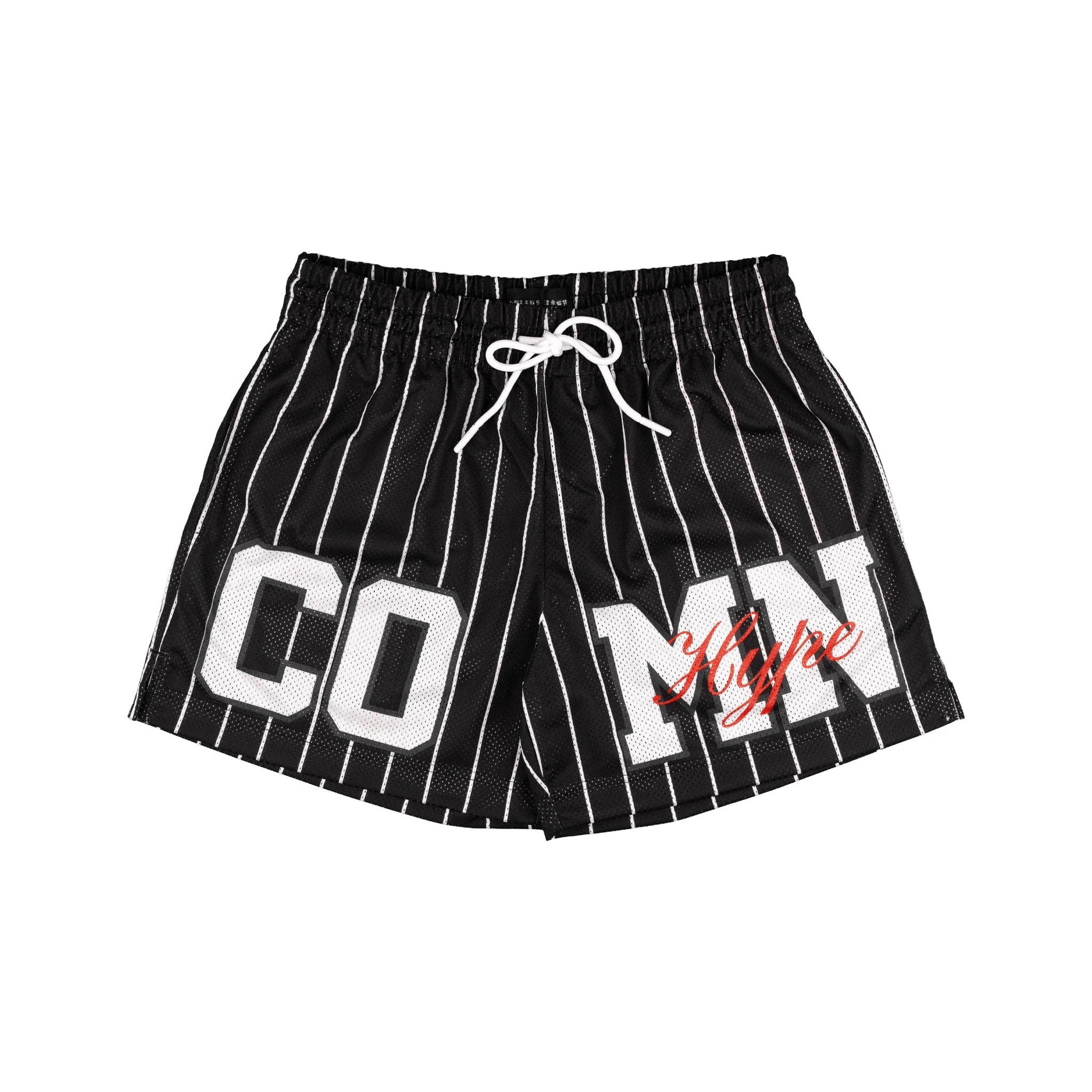 Superior Common Hype Split Pinstripe Mesh Short Jet Black Proven