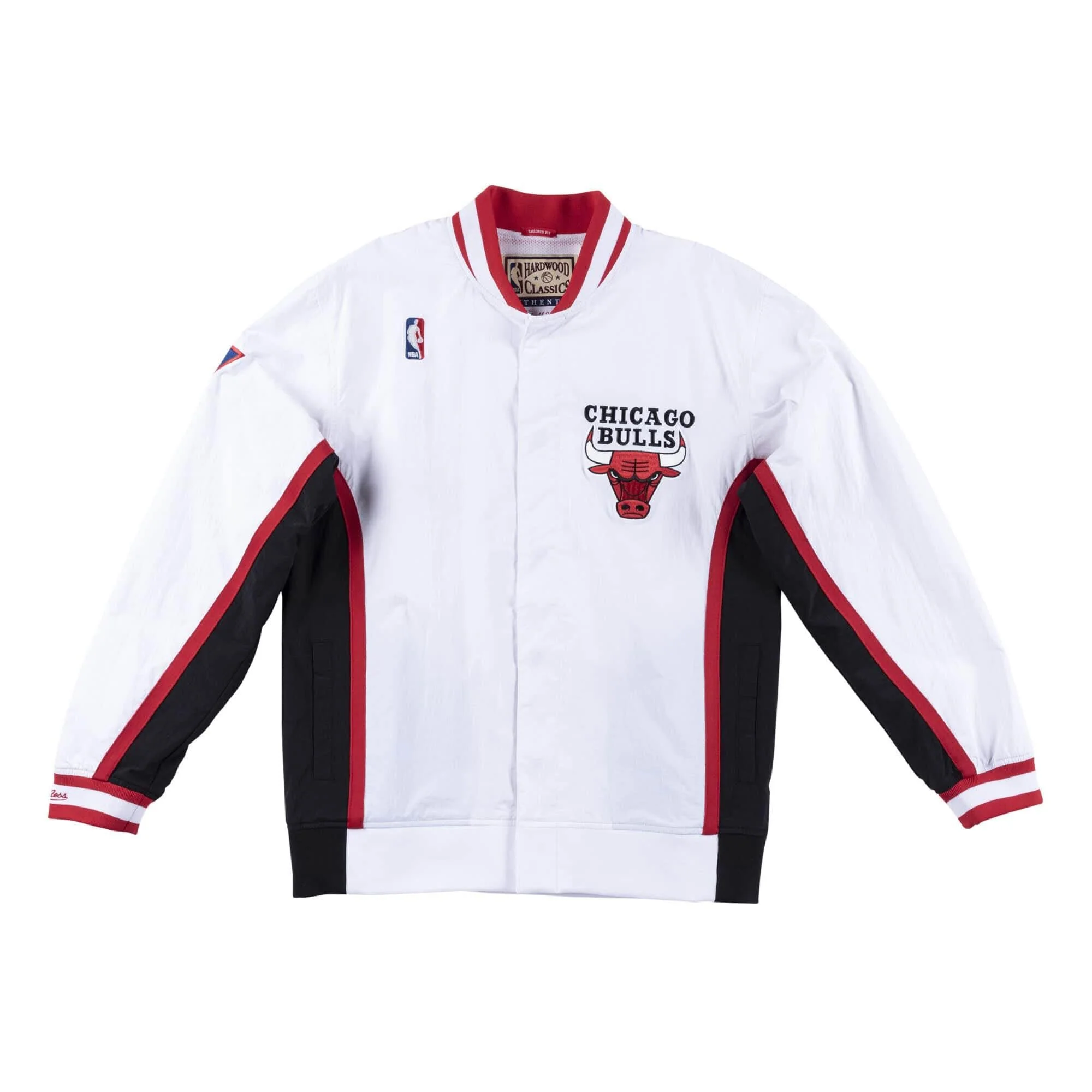 Elite Mitchell Ness Men's NBA Warm Up Jacket 1996 Chicago Bulls Jackets Consistent