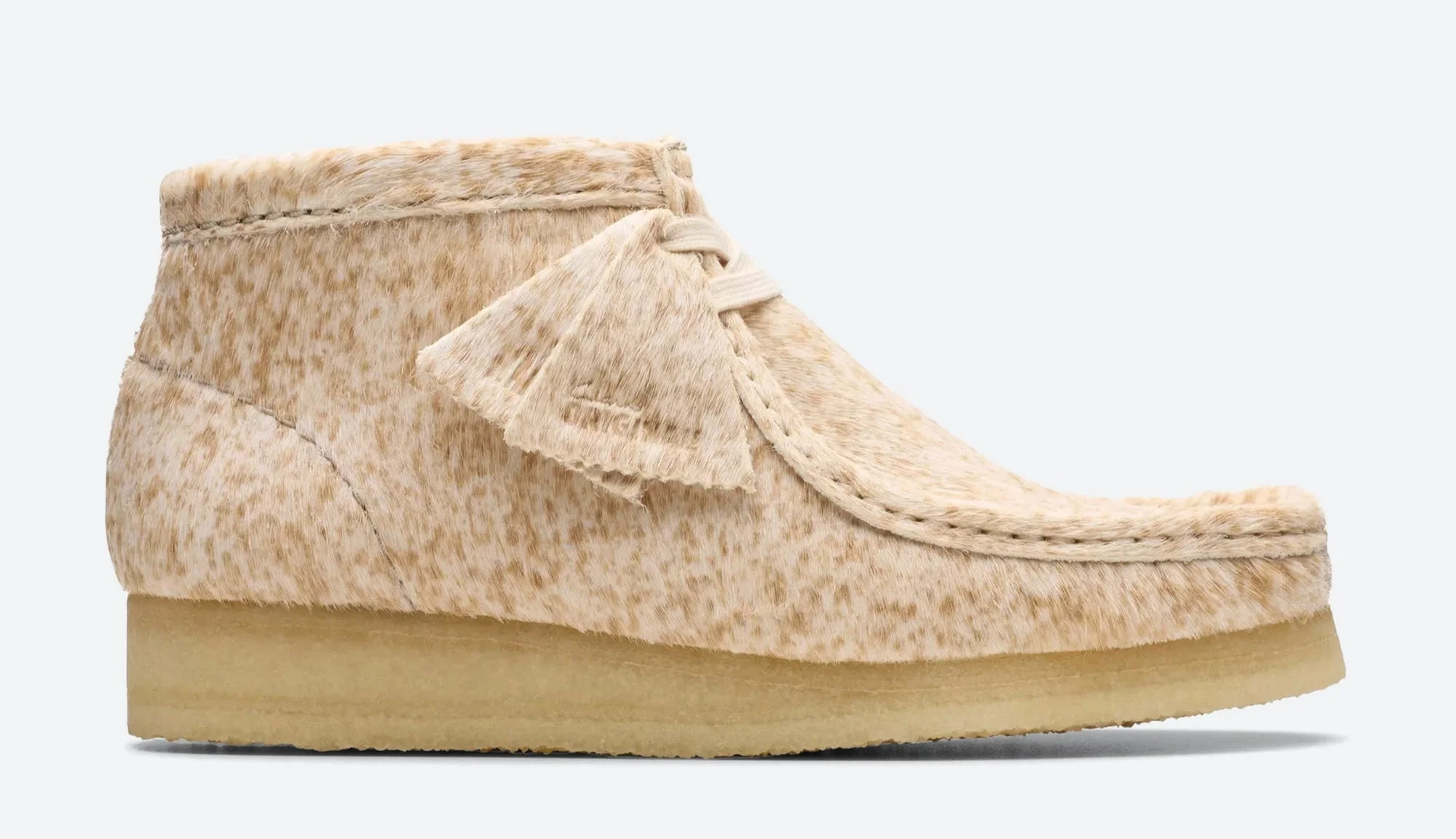 High-Performance Clarks Women's Wallabee Boot Speckled Hair On Booties Top-Quality