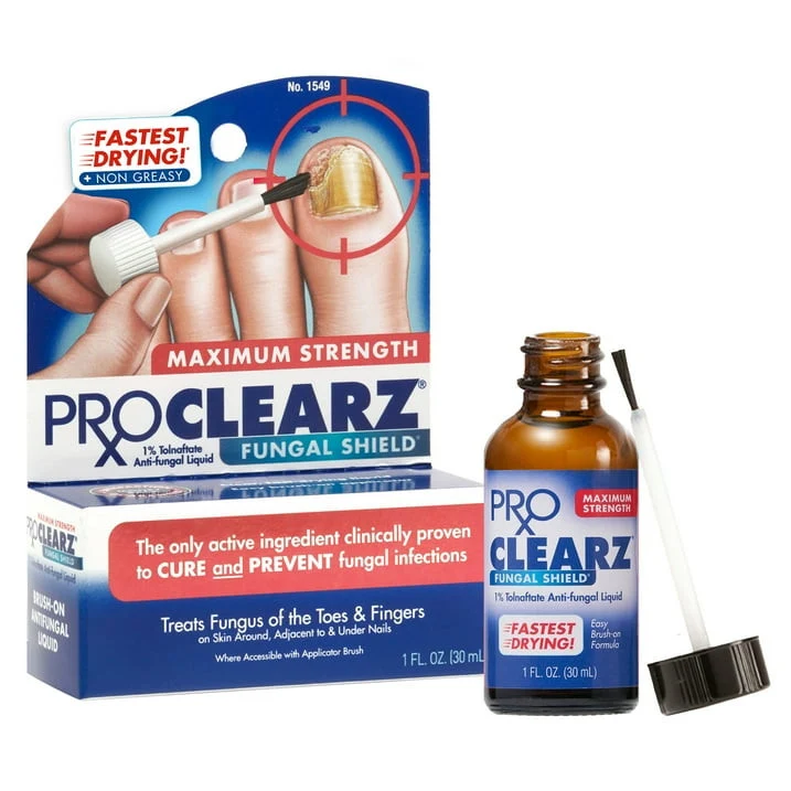 Smooth Proclearz Maximum Strength Fungal Shield Brush-On Antifungal Liquid 1 Oz Enhanced