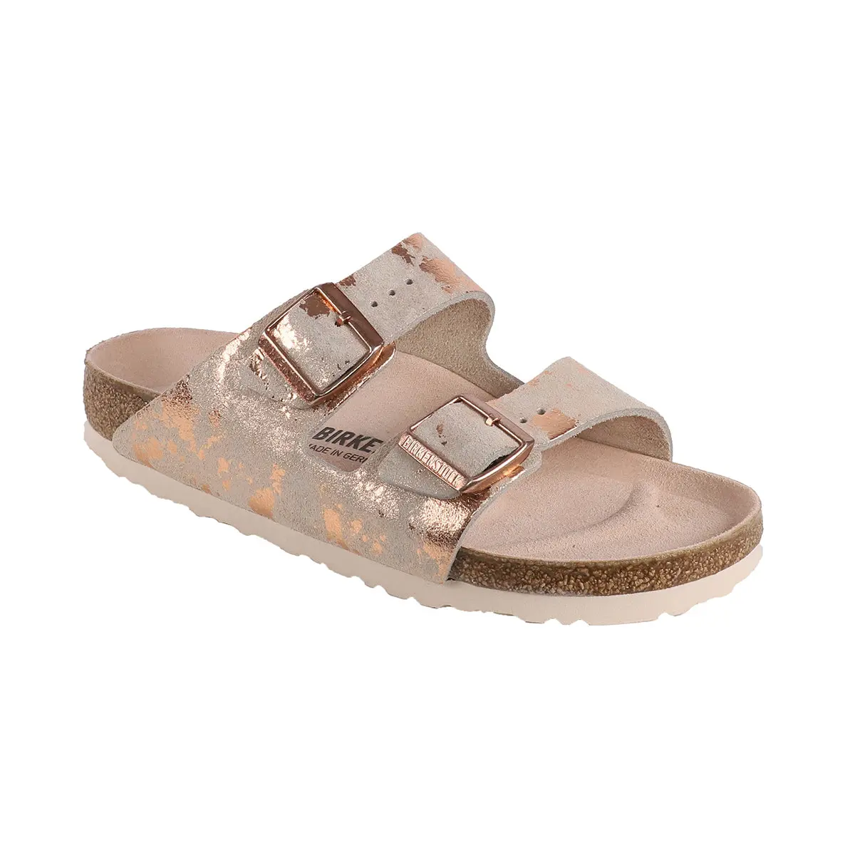 Smooth Birkenstock Arizona Suede Leather Sandals First-Class