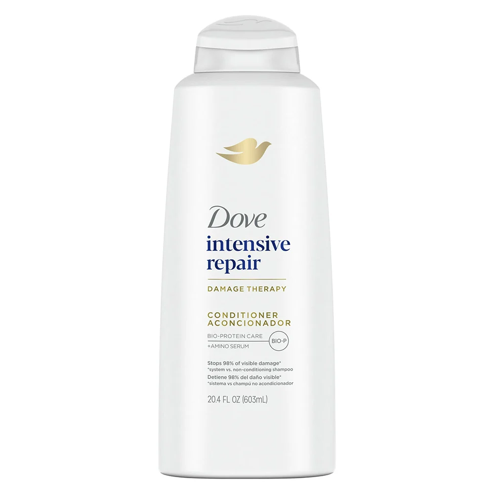 World-Class Dove Intense Repair Conditioner Strengthens and Nourishes Damaged Hair 20.4Oz 603ml Stylish