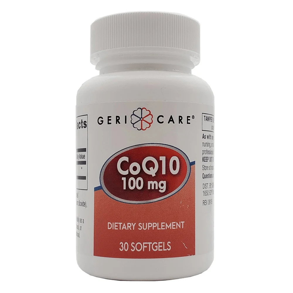 Artisan Geri Care CoQ10 100mg Strong Antioxidant Heart Support Softgels 30 Ea High-Quality