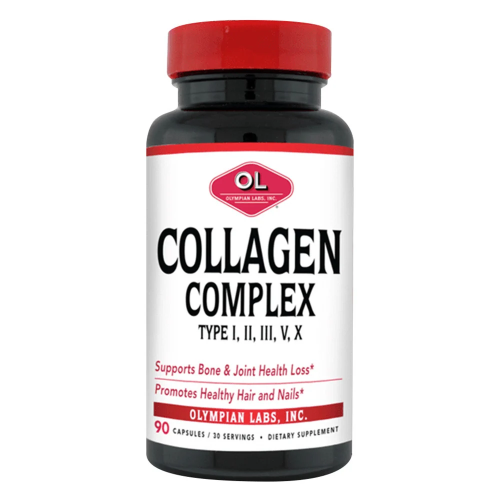 Breathable Olympian Labs Collagen Complex Type I II III V X Capsules 90 Ea Environmentally Friendly