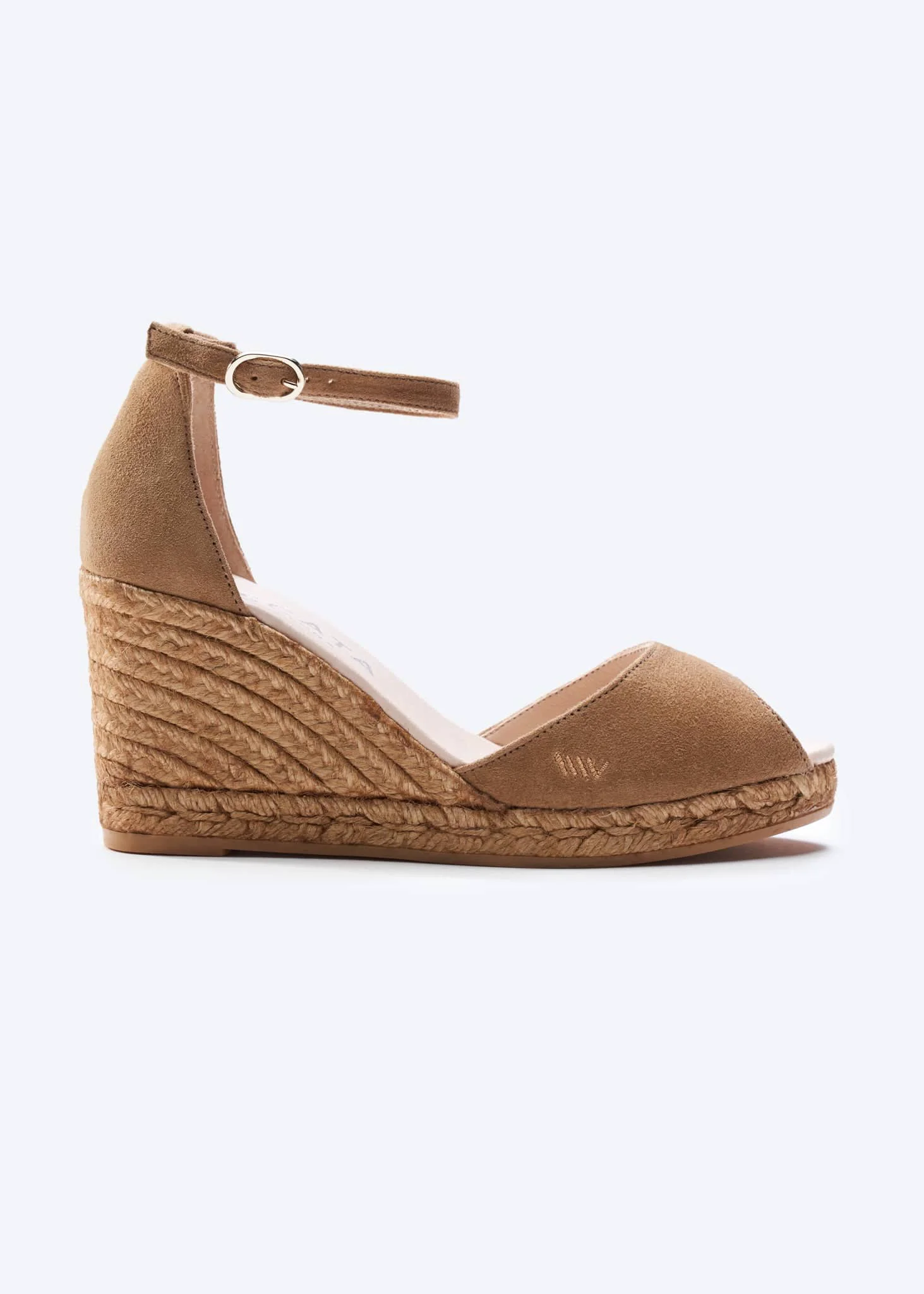 Classic Viscata Caprubi Suede Espadrille Sandal Wedges Convenient