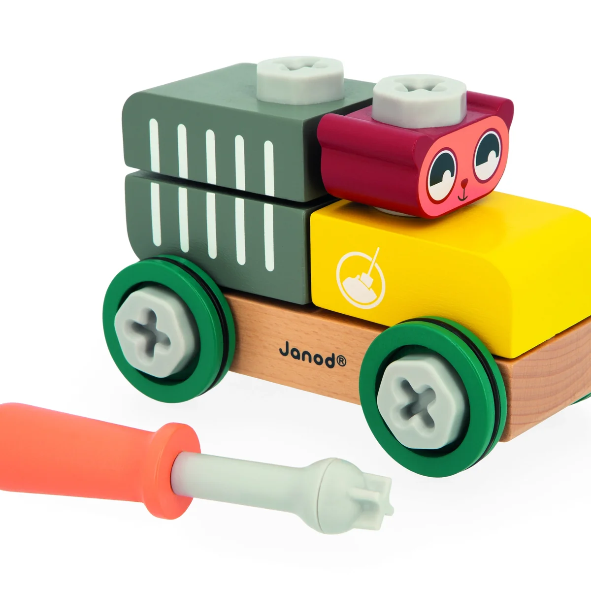 Unique Brico'kids DIY Bear Car Proven