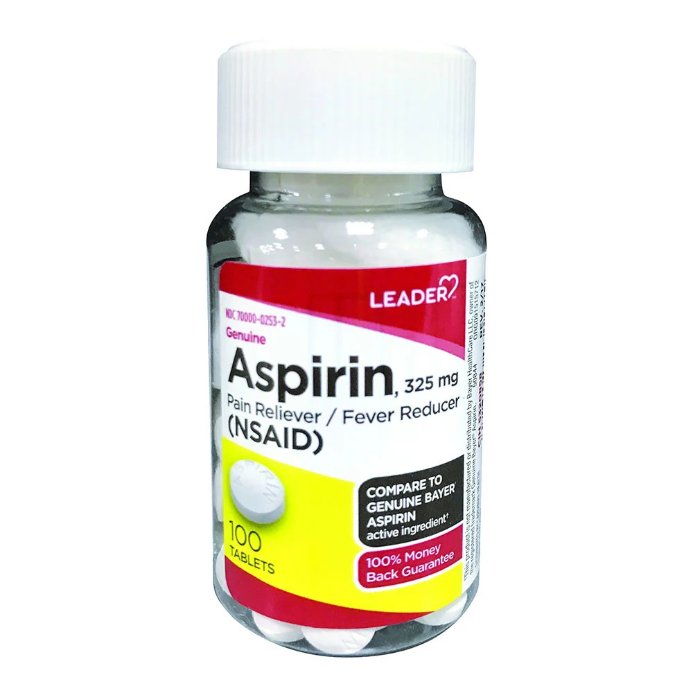 Casual Leader Aspirin 325 Mg Tablets 100 Ea Soft
