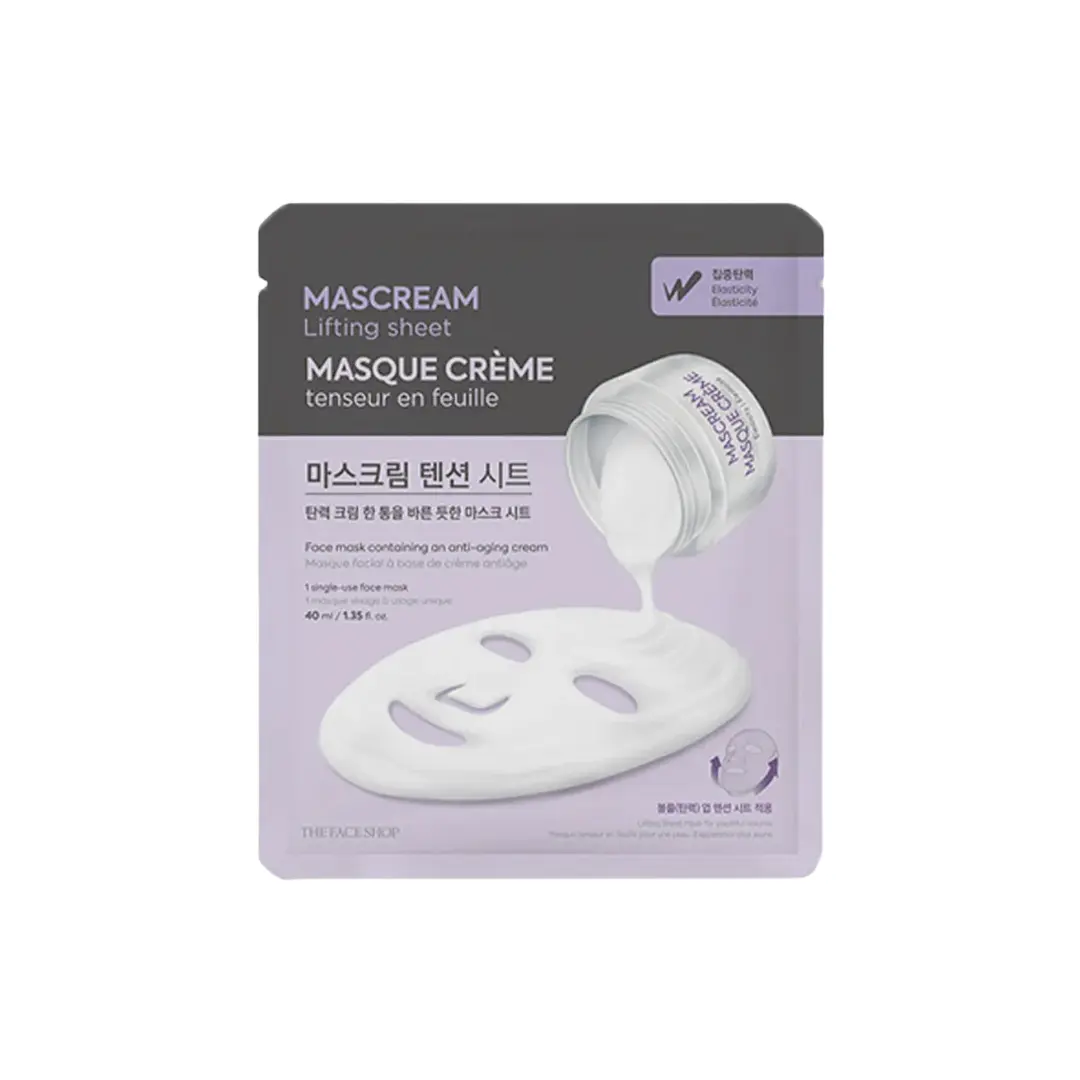 Verified THE FACE SHOP Mascream Lifting Sheet Fine
