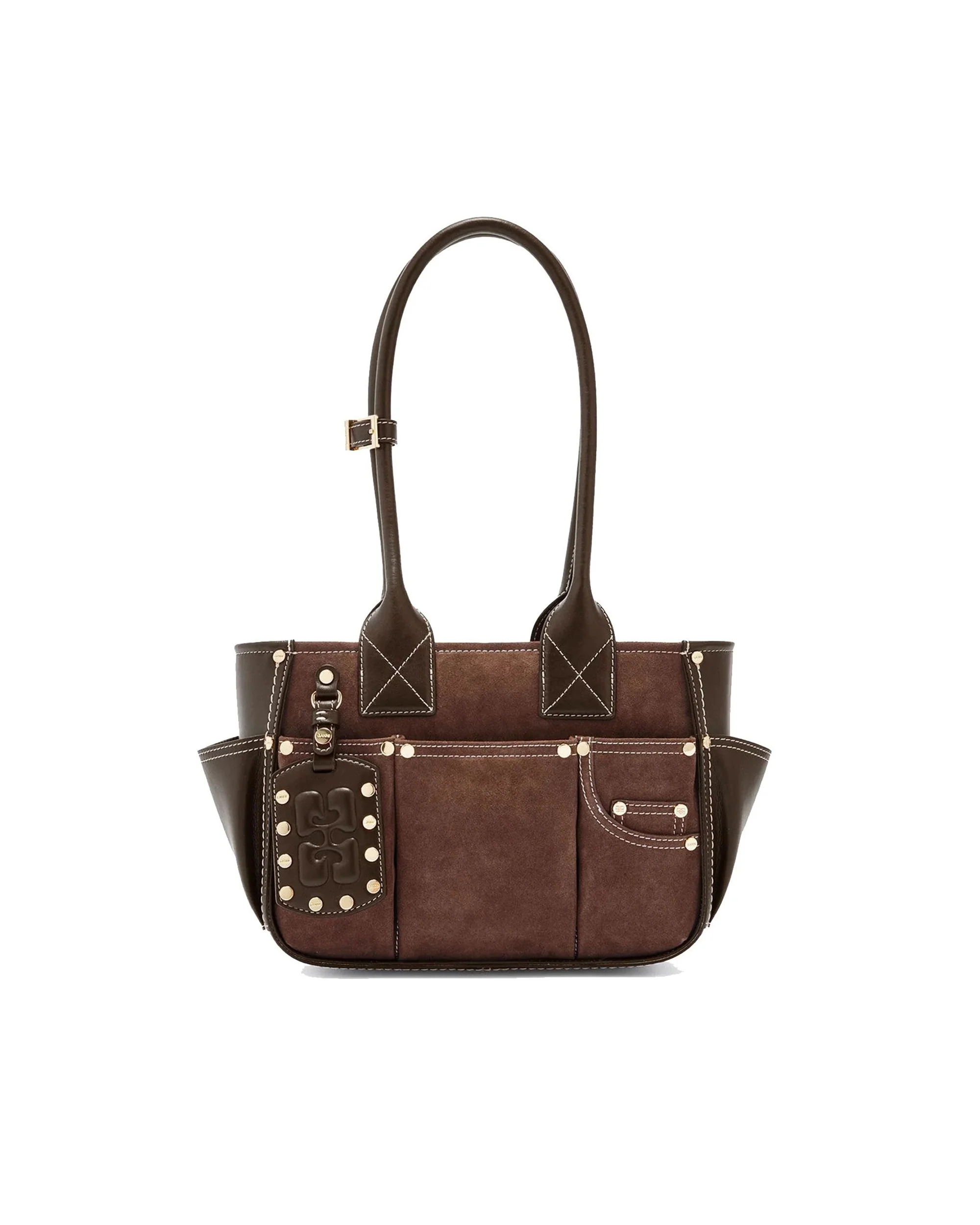 Modern Shoulder Bag Posy Small Chicory Coffee Powerful