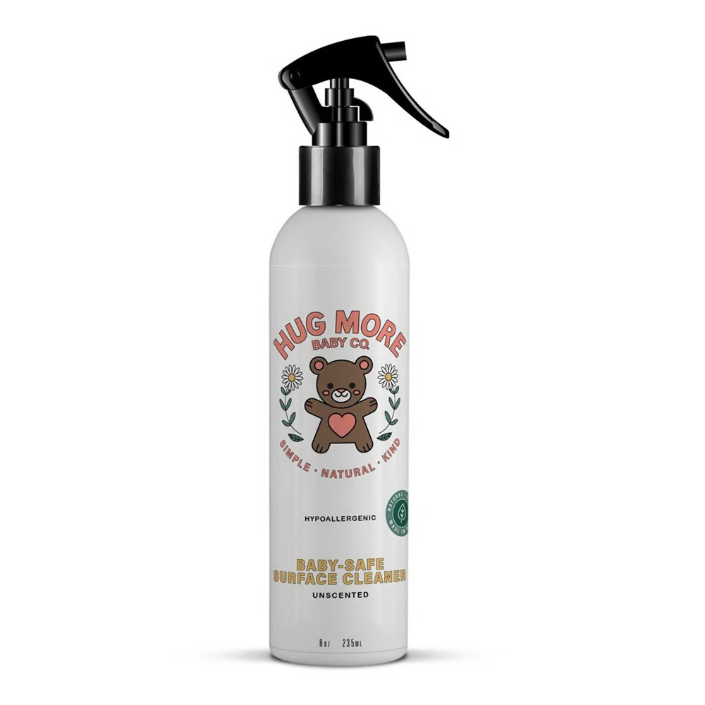 Classic Hug More Baby Co Baby Safe Surface Cleaner 8 Oz Fine