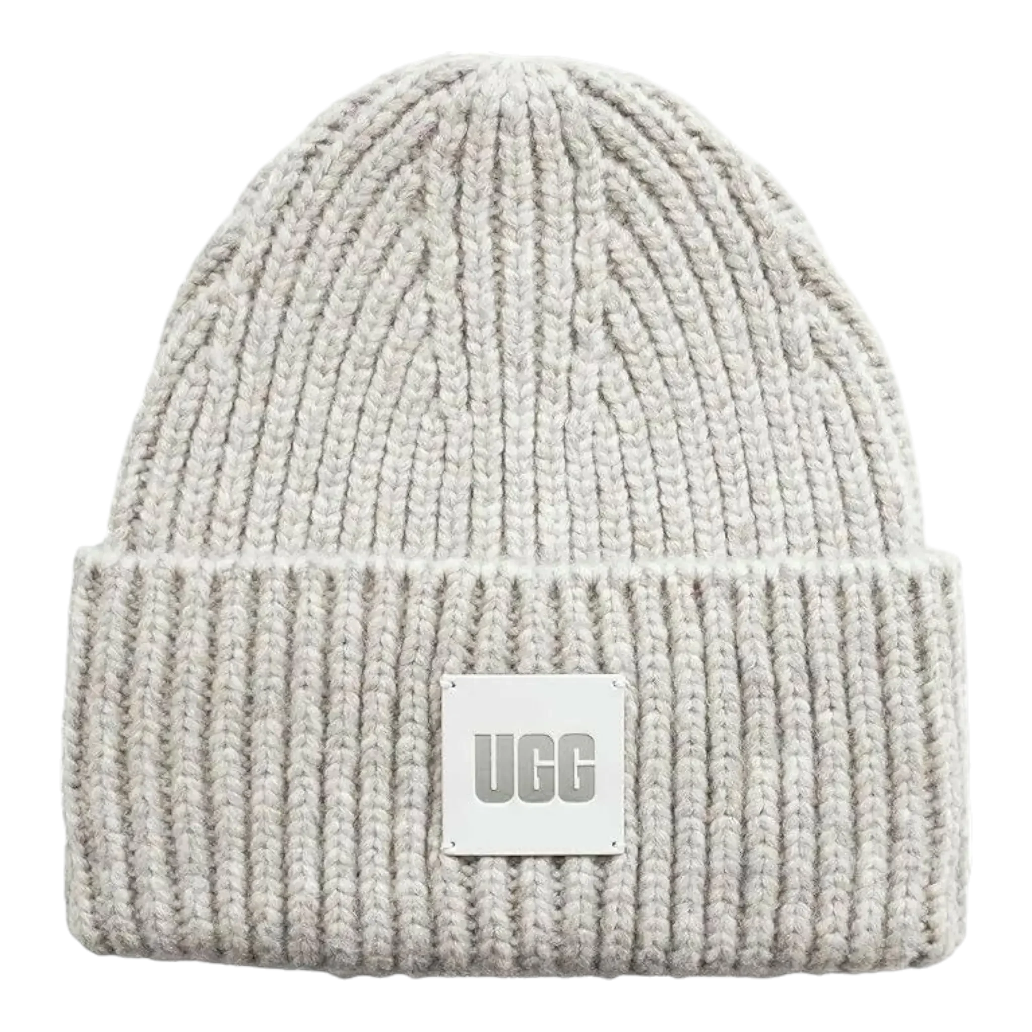 Authentic UGG Chunky Rib Beanie Women Beanie Light Grey High-End