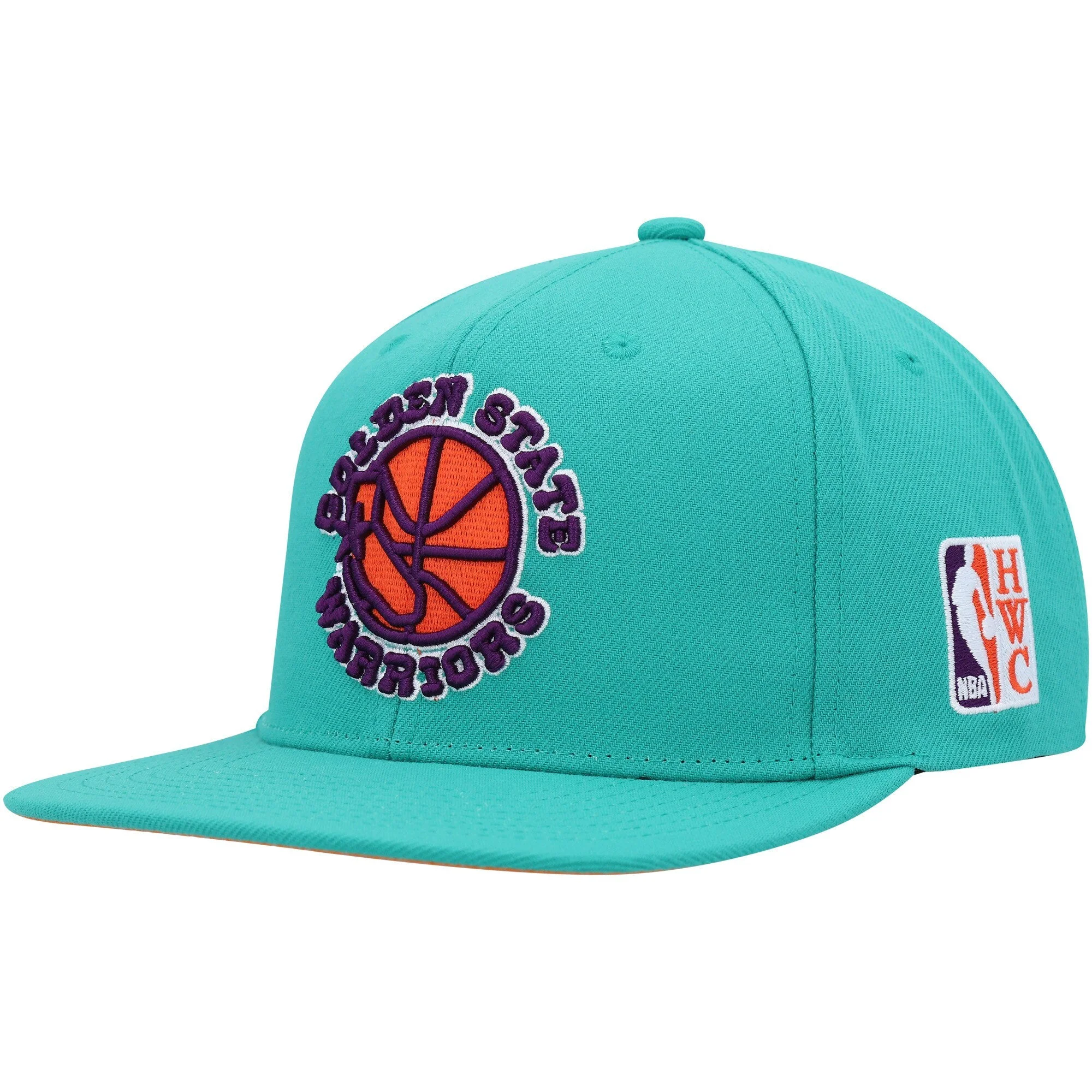 World-Class Mitchell Ness Men's NBA Desert Green Snapback Hwc Warriors Snapback Caps Dependable