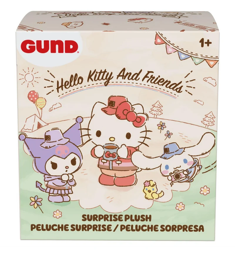 Healthy Hello Kitty Friends Camping Blind Box Environmentally Friendly