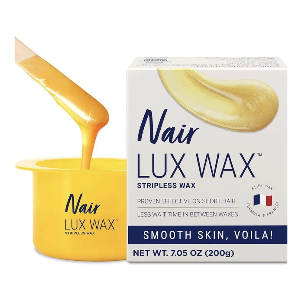 User-Friendly Nair Lux Wax Stripless Wax Kit Microwaveable for Women 7.05Oz 200g Trendy
