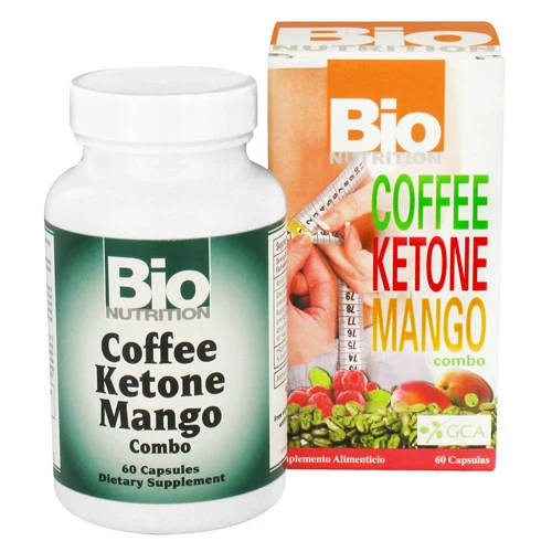 Carefully Designed Bio Nutrition Coffee Ketone Mango Weight Loss Combo Capsules - 60 Ea Classic