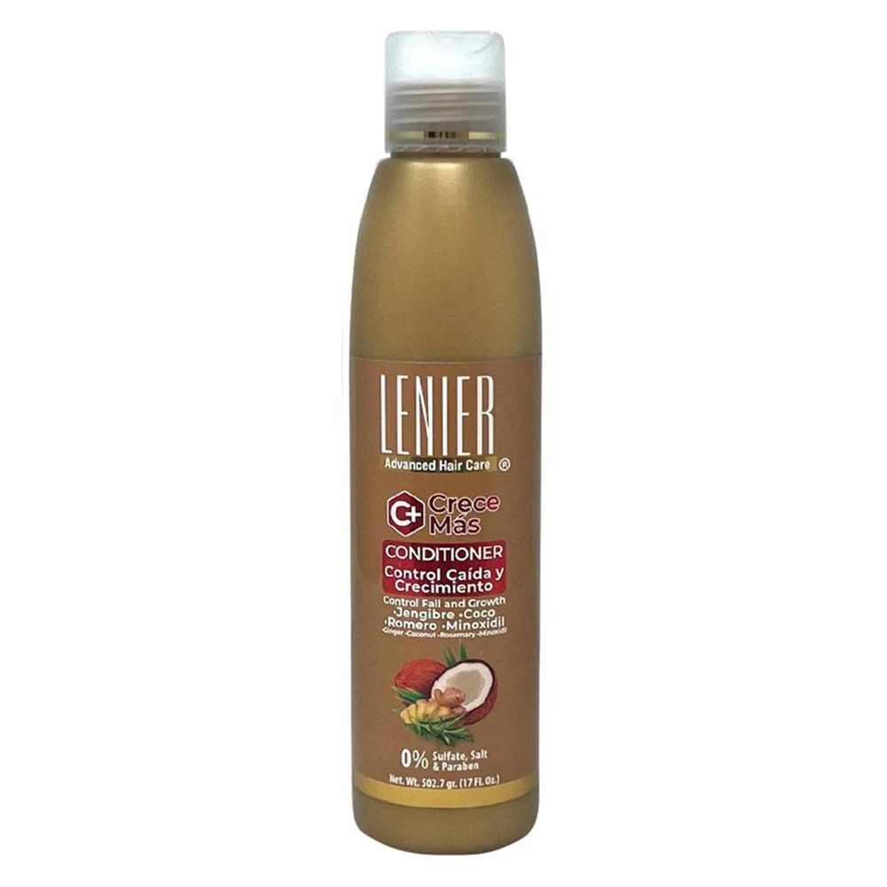 Versatile Lenier C Plus Crece Mas Hair Conditioner Sulfate 17Oz 502.7g Consistent