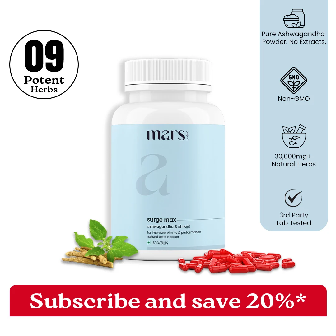 Versatile Mars Surge Max A Natural T-Level Booster for Stamina Bedroom Game Stress Dependable