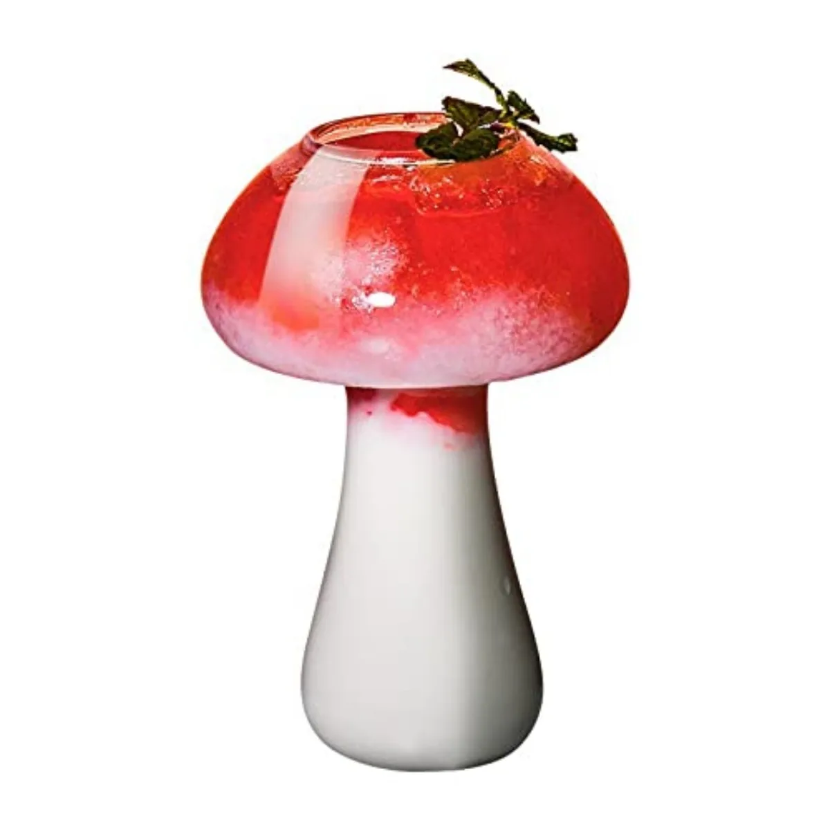 Durable Novelty Mushroom Glass Cup Safe