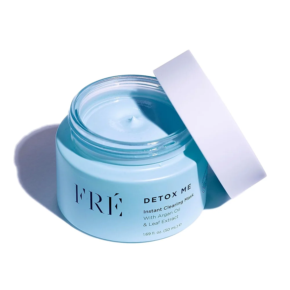 Authentic Fre Detox Me Instant Clearing Facial Mask for Clarifying Skin 1.69Oz 50ml Consistent