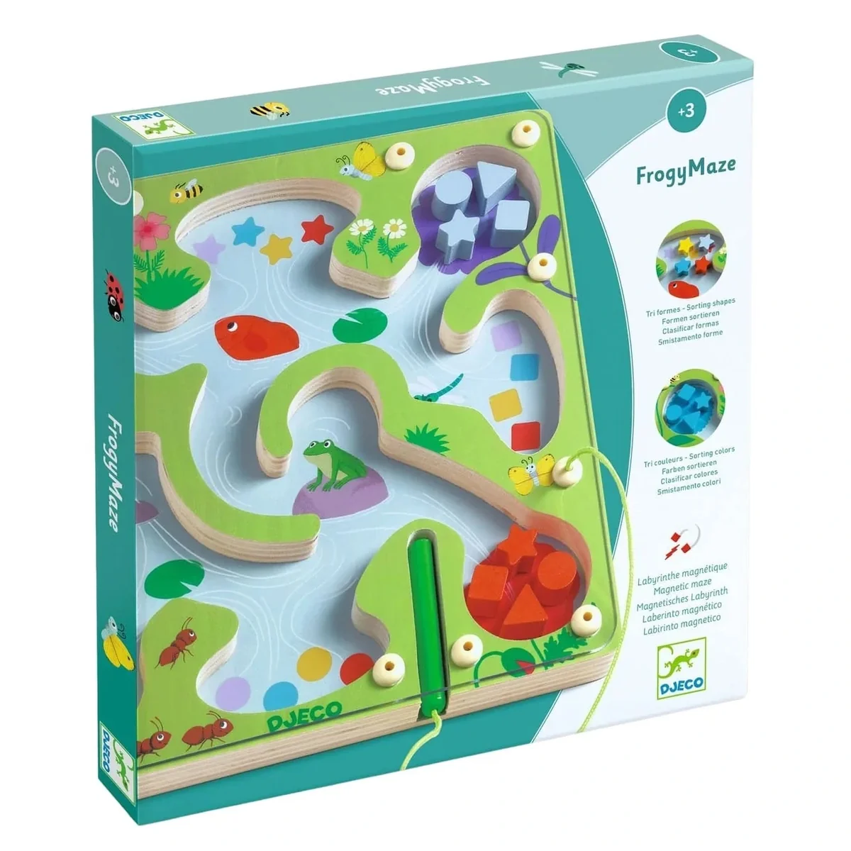 Eco-Friendly FrogyMaze Magnetic Sorting Elite