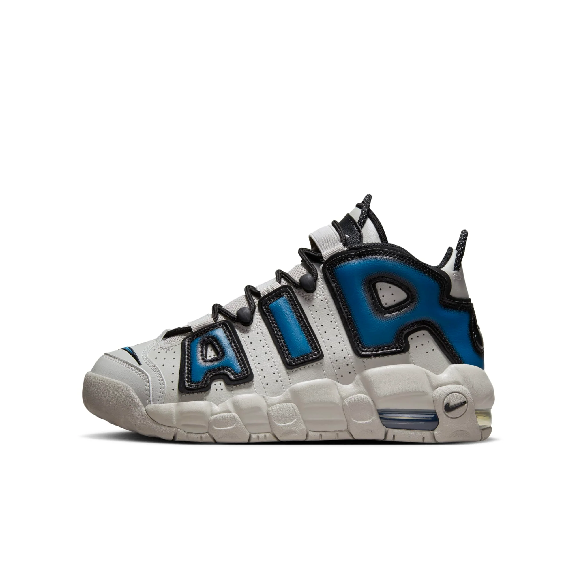 Comfortable Nike Grade School Air More Uptempo 'Industrial Blue Gs' Sneakers Artisan