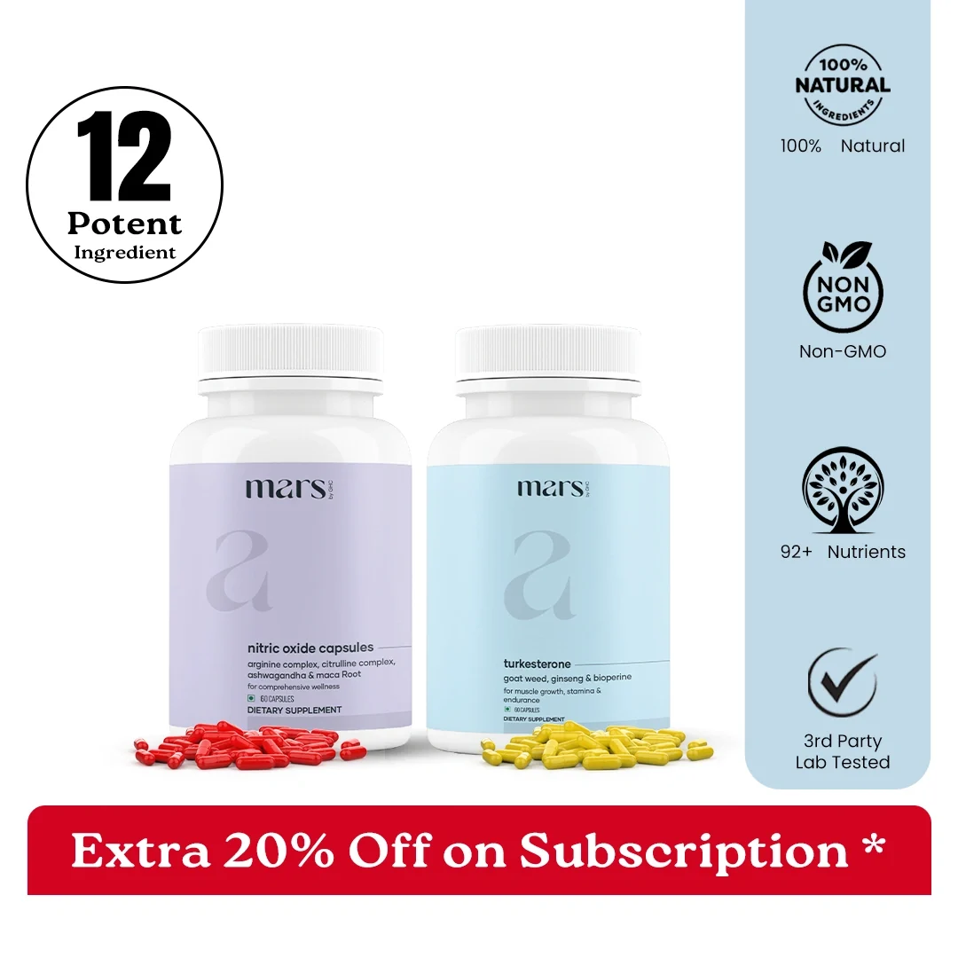 Contemporary Power-Up Combo Powered by Nitric Oxide Turkesterone Superior