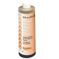 Advanced Dynarex Povidone Iodine Scrub Solution - 16 Oz Minimalist