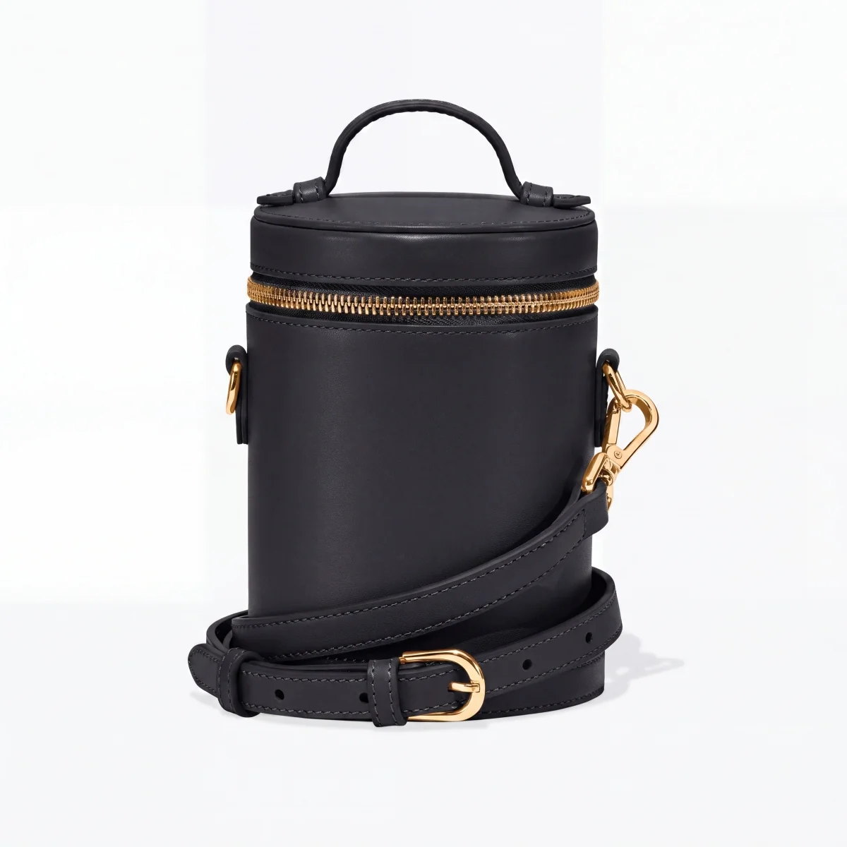 Eco-Friendly Paravel Crossbody Capsule Derby Black Compact Hands- Travel Bag Organizer Crafted