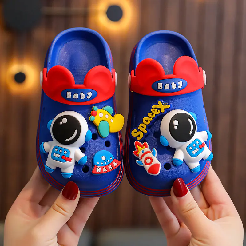 Traditional Summer Kids' Cartoon Non-Slip Beach Sandals Artisan