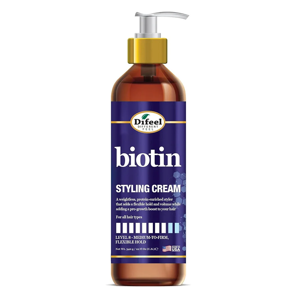 Exceptional Difeel Biotin Styling Cream for All Hair Types 12Oz 340g Exclusive