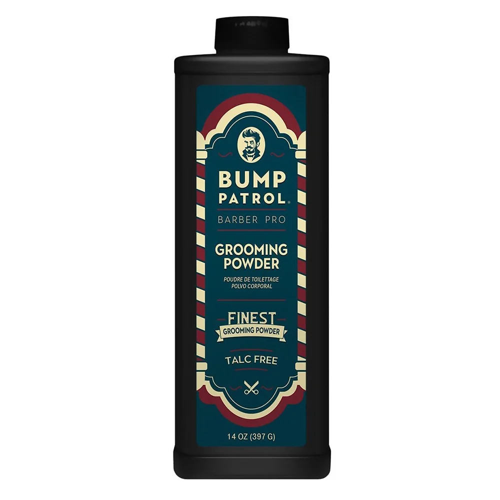 Expertly Made Bump Patrol Grooming Powder for Fresh Finish Talc Hair and Body Powder for Men 14Oz 397g Selected