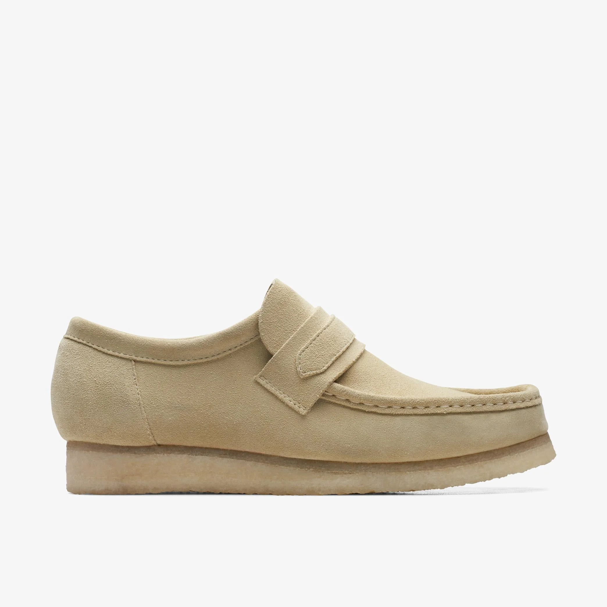 Unique Clarks Mens Wallabee Loafer - Maple Suede Convenient