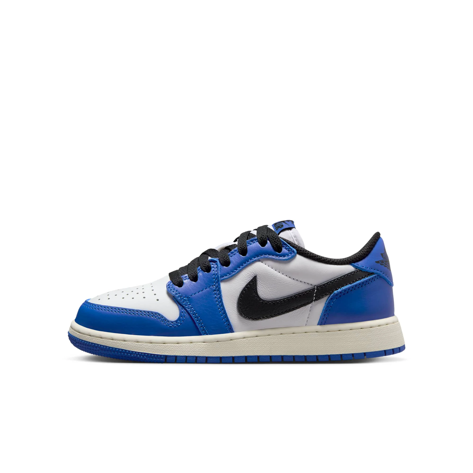 Authentic Air Jordan Grade School Retro 1 Low Game Royal Sneakers Proven