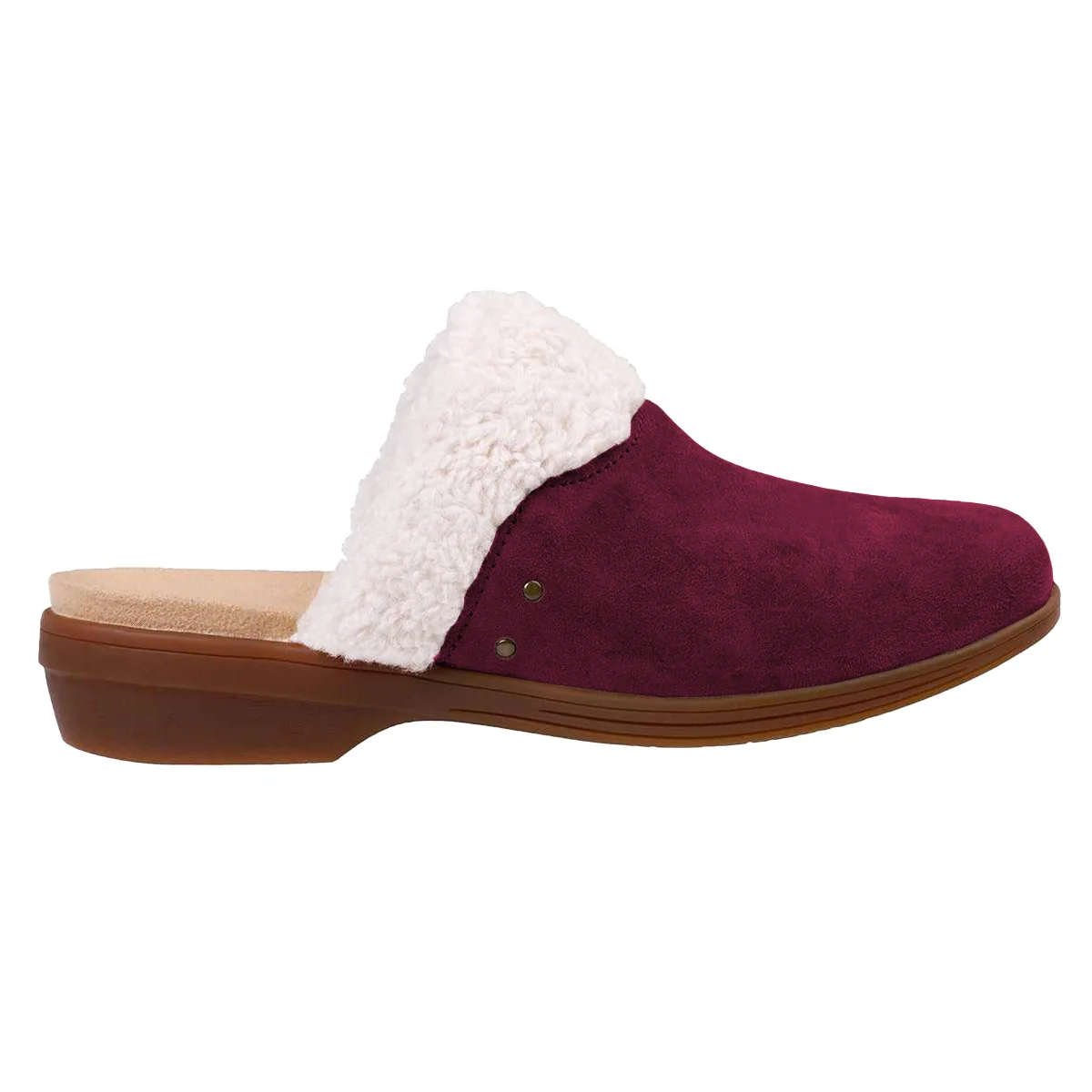 Convenient Spenco Northridge Cozy Suede Women's Slip On Shoes Crafted