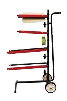 Sustainable Auto Body Shop Masking Roll Paint Paper Tape Dispenser Stand Tool Organizer Rack High-Quality