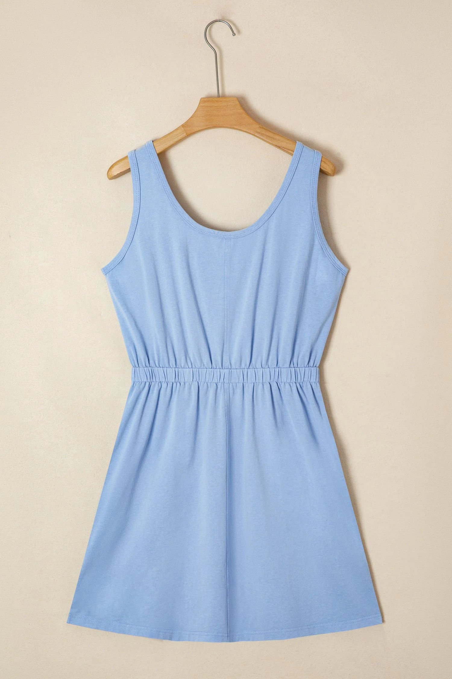Exceptional Threaded Pear Valery Wash Elastic Waist Tank Detailed