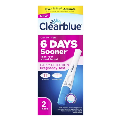 Flexible Clearblue Early Detection Pregnancy Test 2 Ea Effective