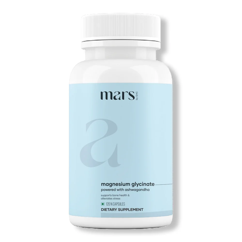 Carefully Designed Magnesium Glycinate Capsules Powered with Ashwagandha 120 N Long-Lasting