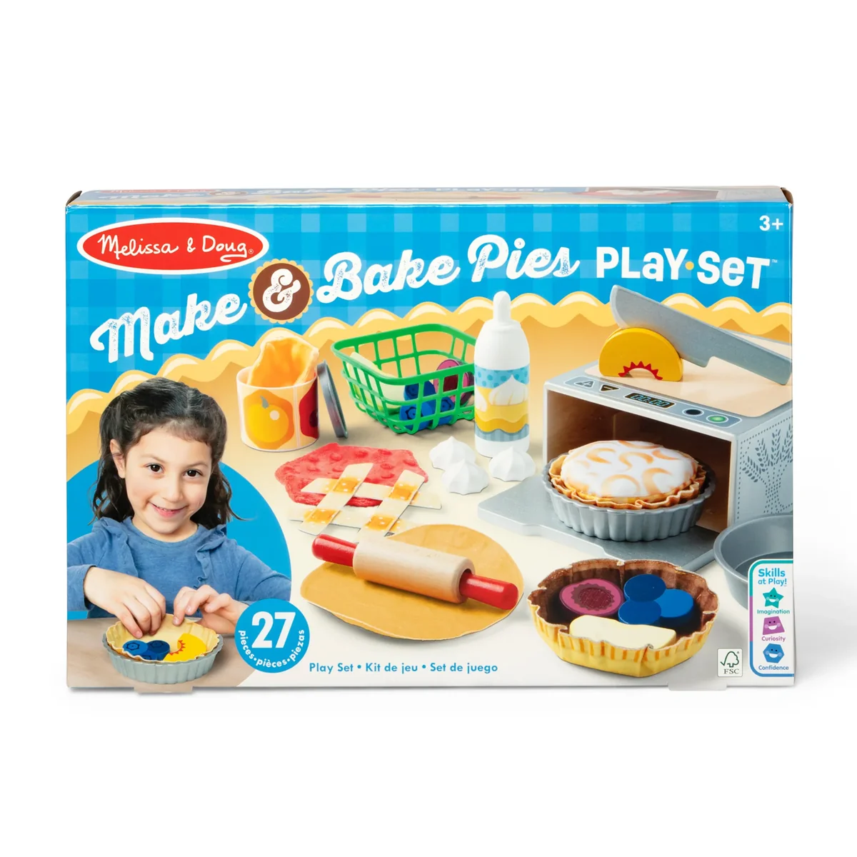 Versatile Make Bake Pies Play Set Authentic
