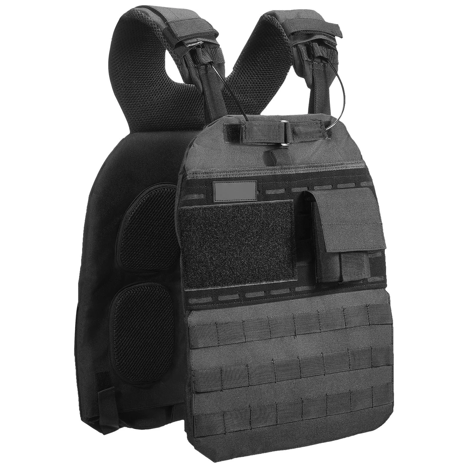 Refined Weighted Vest 40lb Weight Vest Adjustable Body Weight Jacket for Men Women Workout Equipment for Strength and Endurance Training Running Jogging Walking Fitness and Weight Loss Casual