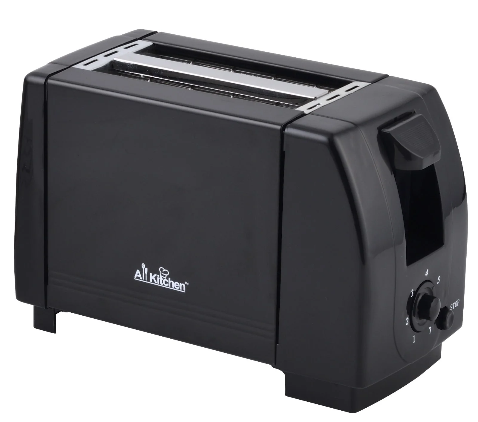 User-Friendly Cool Touch Toaster with 6 Temperature Settings Extra Wide 1.25 Slots for Bagels Waffles Specialty Breads Puff Pastry Snacks ETL 2 Slices Smooth