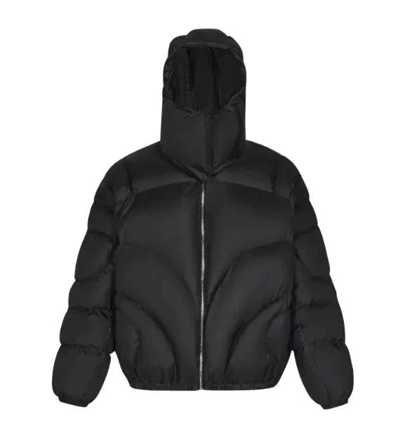 Soft Men's Detachable Hooded Cotton Padded Coat Relaxed