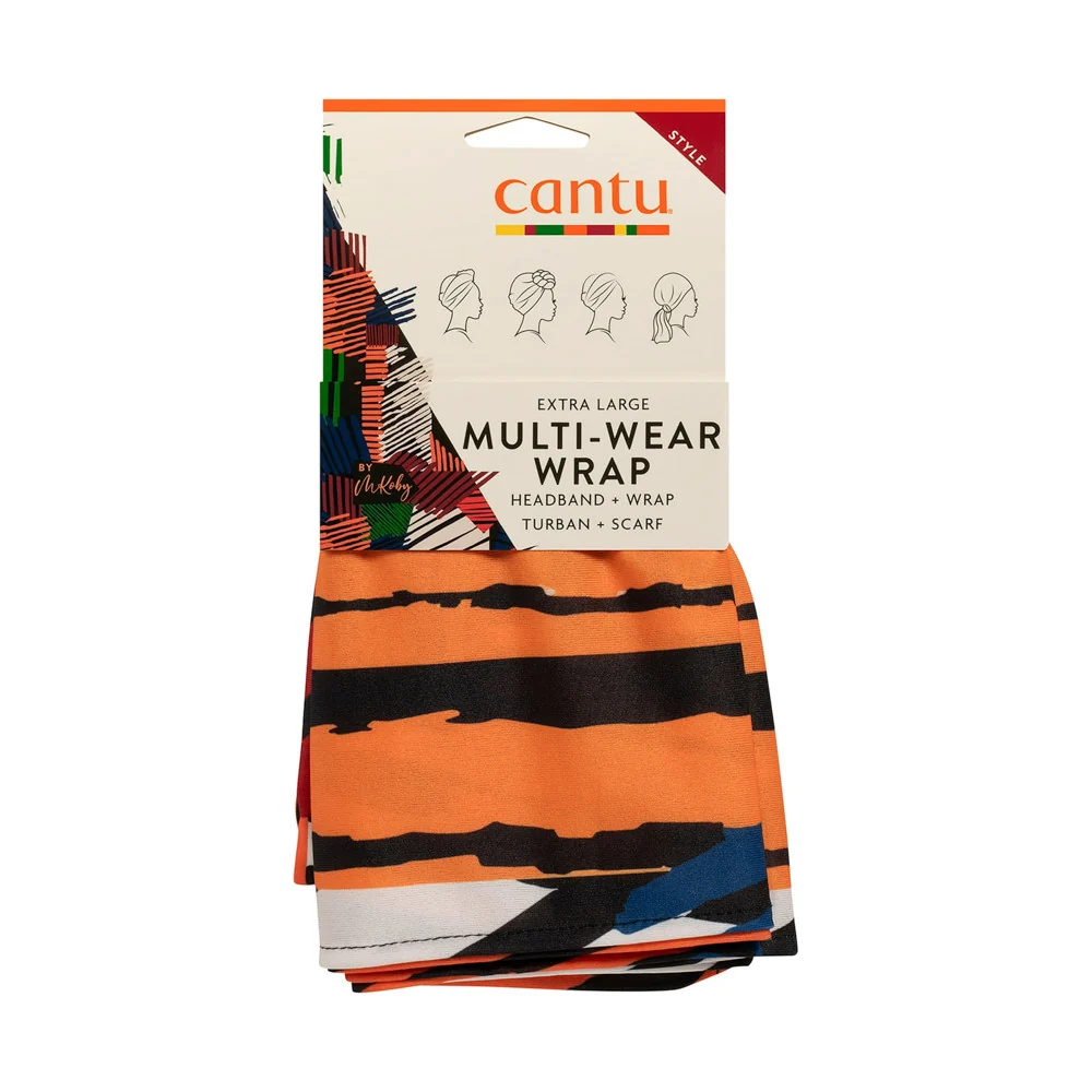 Original Cantu Mkoby Collection Multi Wear Fashion Head Wrap Multi Color 1 Ea Solid